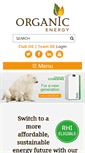 Mobile Screenshot of organicenergy.co.uk